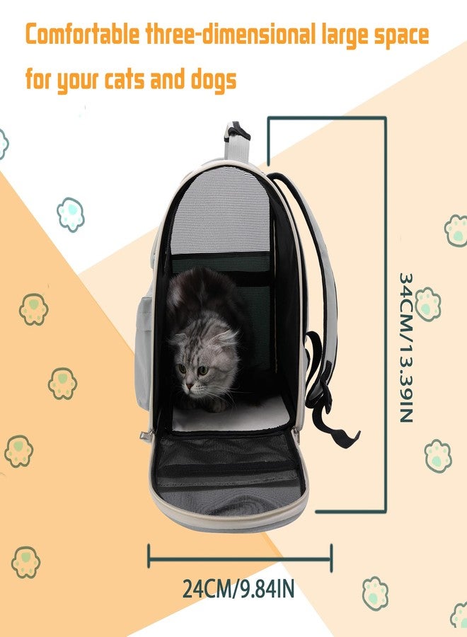 اس دبليو اي هيلب حقيبة ظهر لحمل الحيوانات الأليفة من سوي هيلب، حقيبة ظهر فقاعية للقطط، حقيبة حمل للكلاب الصغيرة والجراء - Image 5